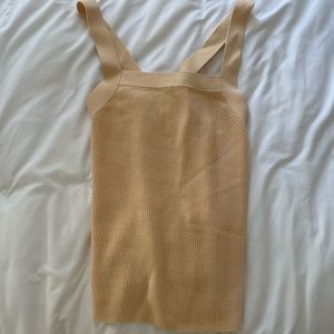 Banana Republic Sweater Tank With Criss Cross Back